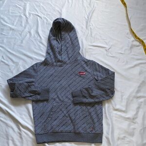 Levi's Gray Hooded Kids Jacket